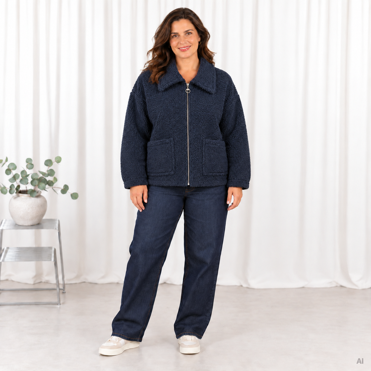 Linea jakke, Navy