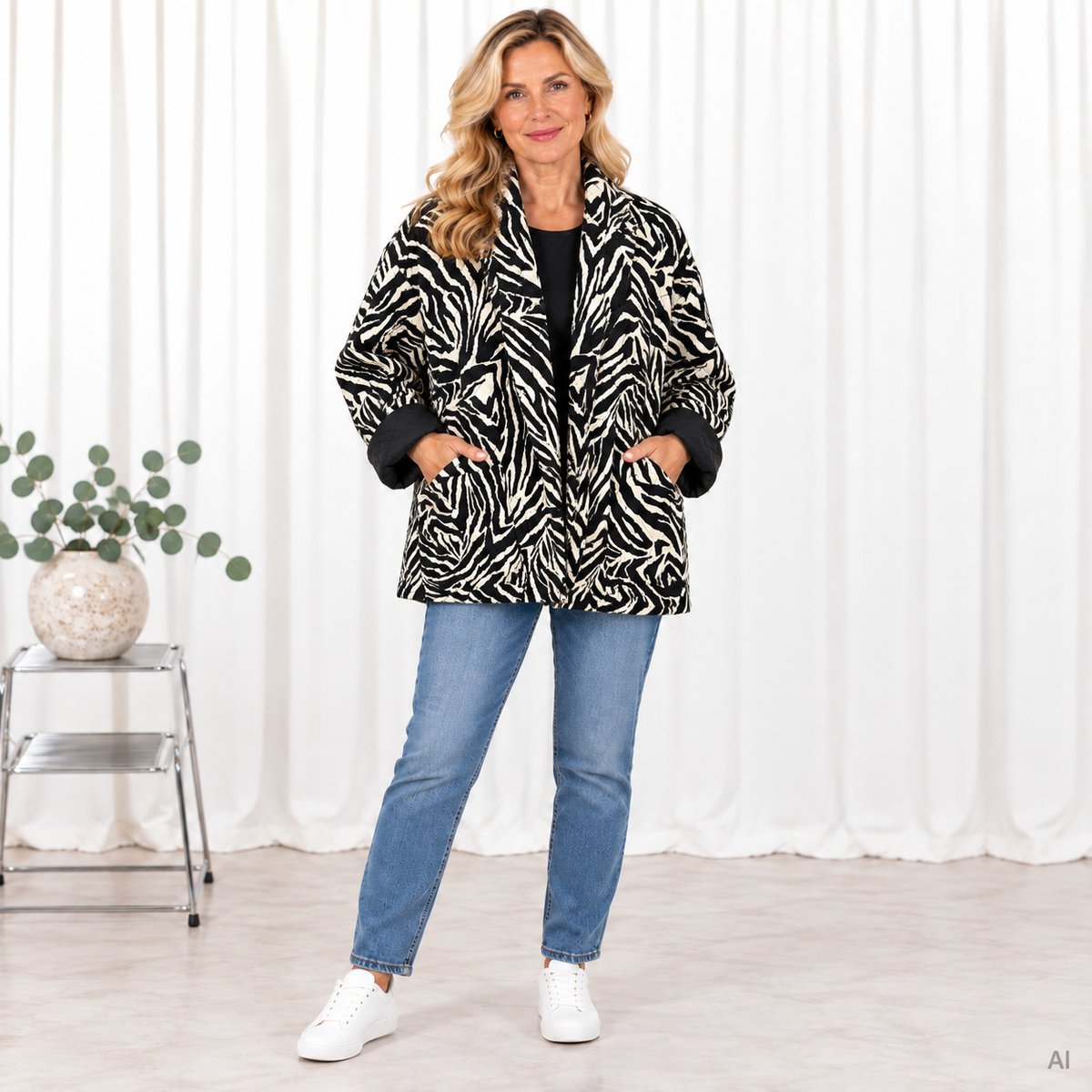 Zebra jakke
