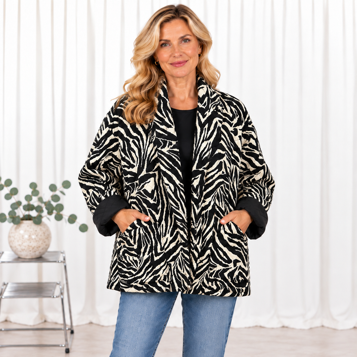 Zebra jakke