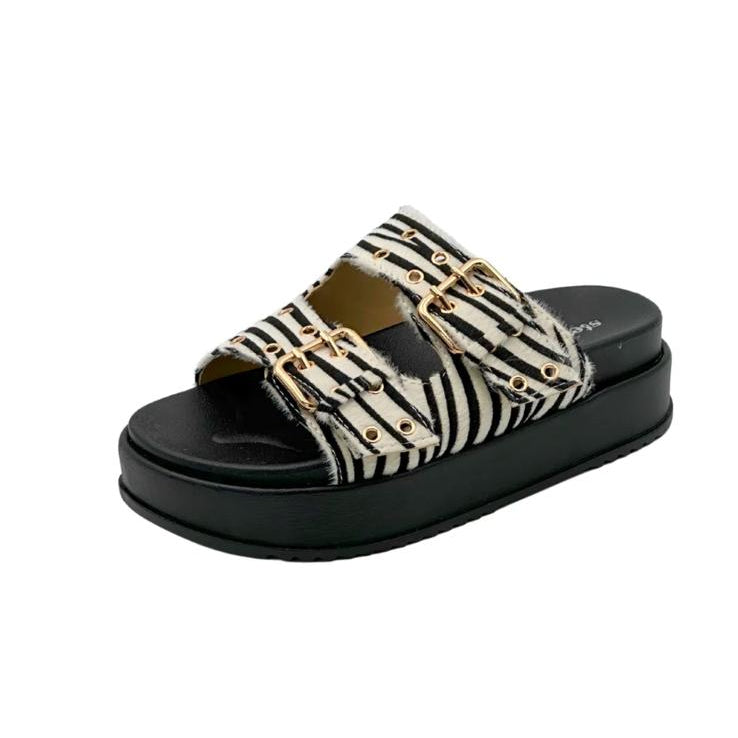 Clair sandal, Zebra