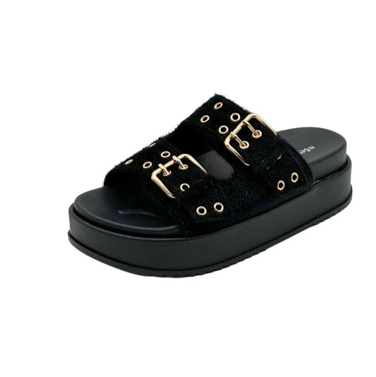 Clair sandal, Sort