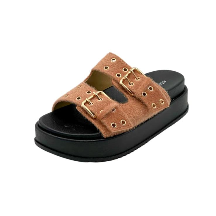 Clair sandal, Rose