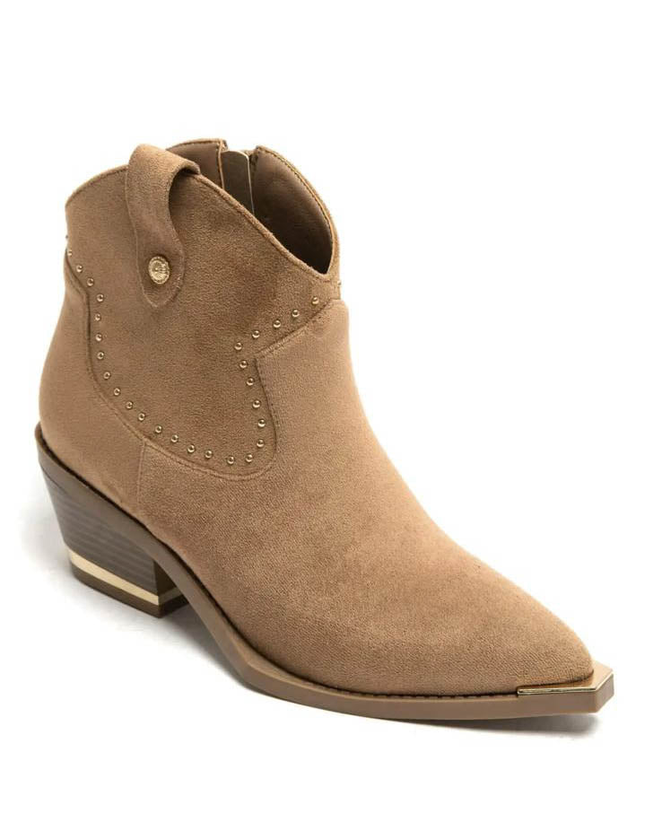 Camilla cowboy støvle, Camel