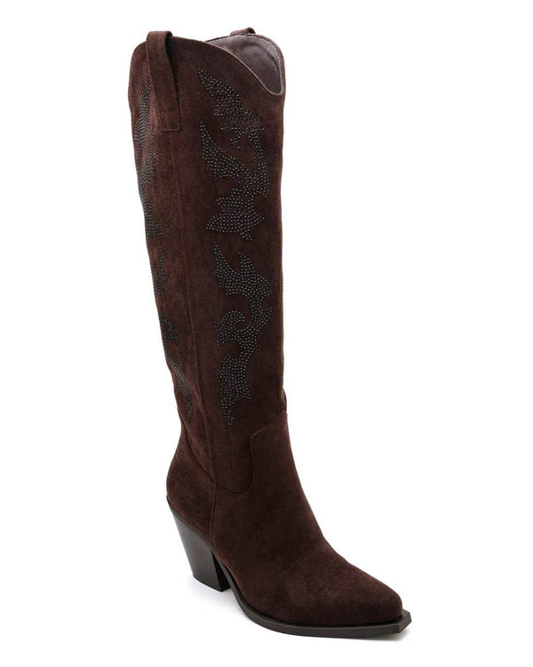 Kyra lang Cowboy støvle, Choko