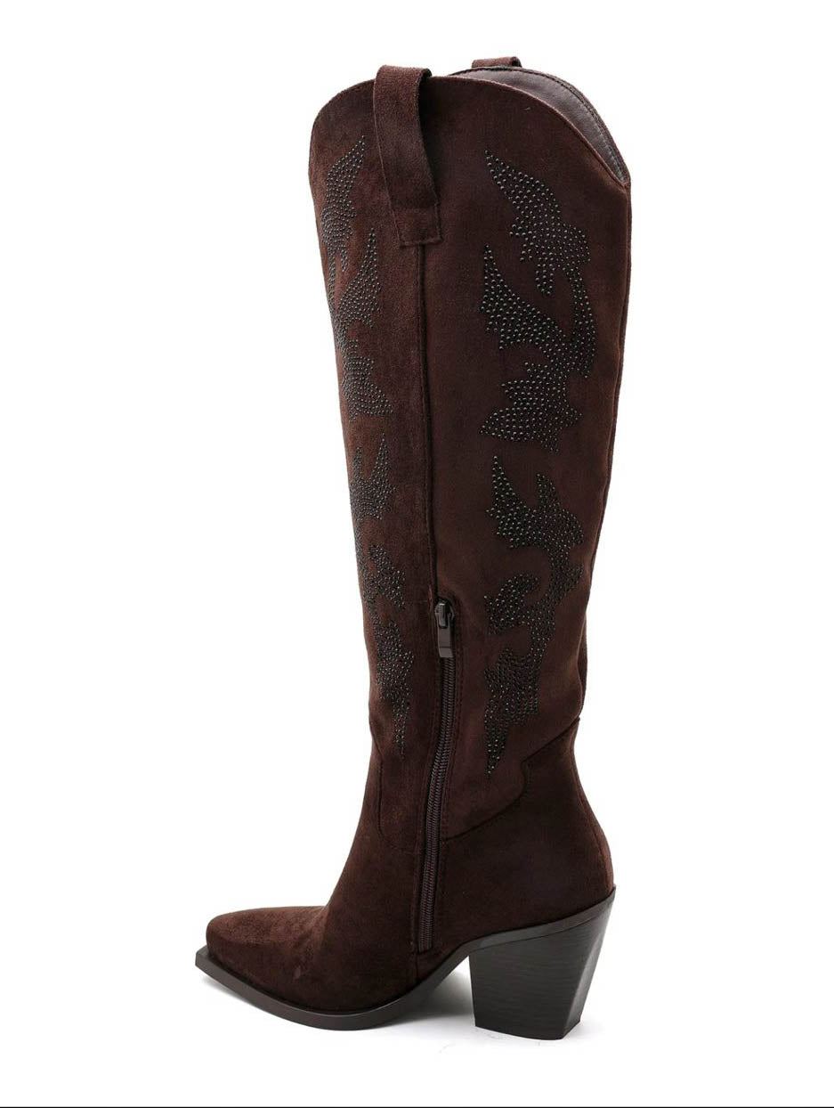 Kyra lang Cowboy støvle, Choko