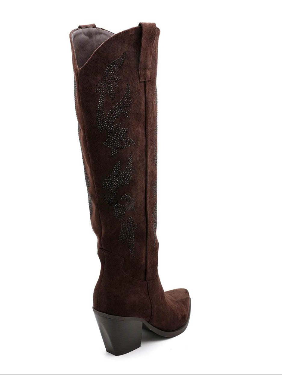 Kyra lang Cowboy støvle, Choko