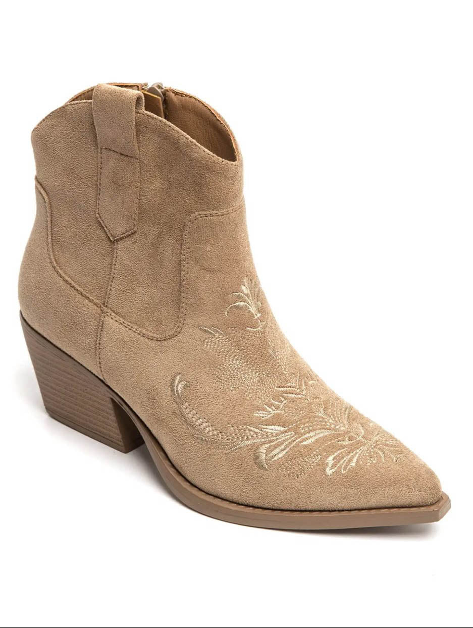 Lykke Cowboy støvle, Beige