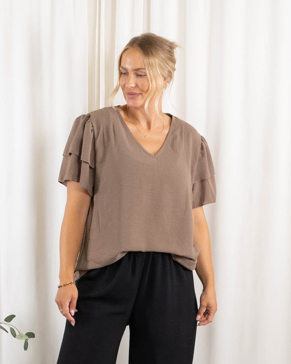 Sage overdel, Taupe