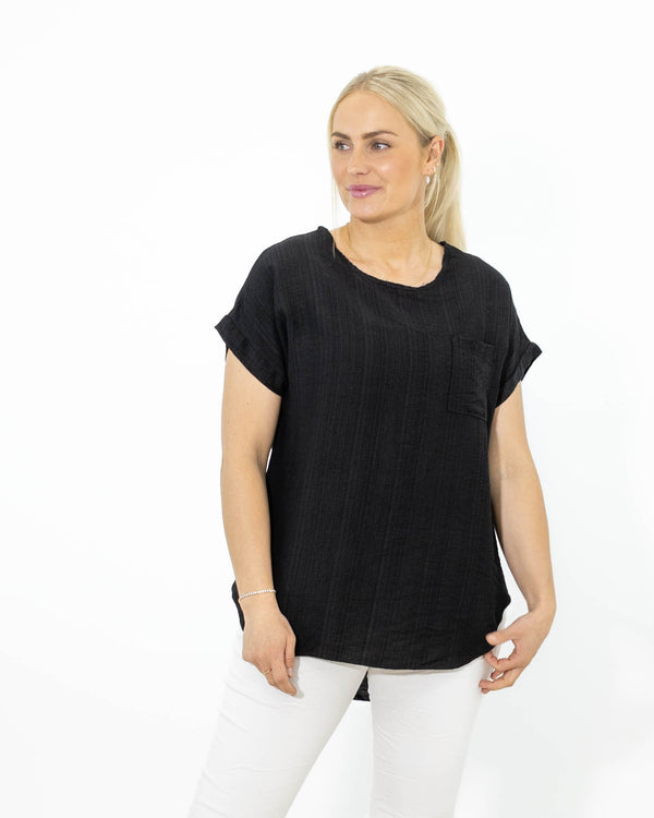 Fanny overdel, Sort