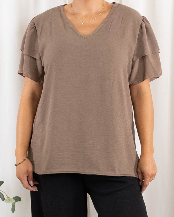 Sage overdel, Taupe