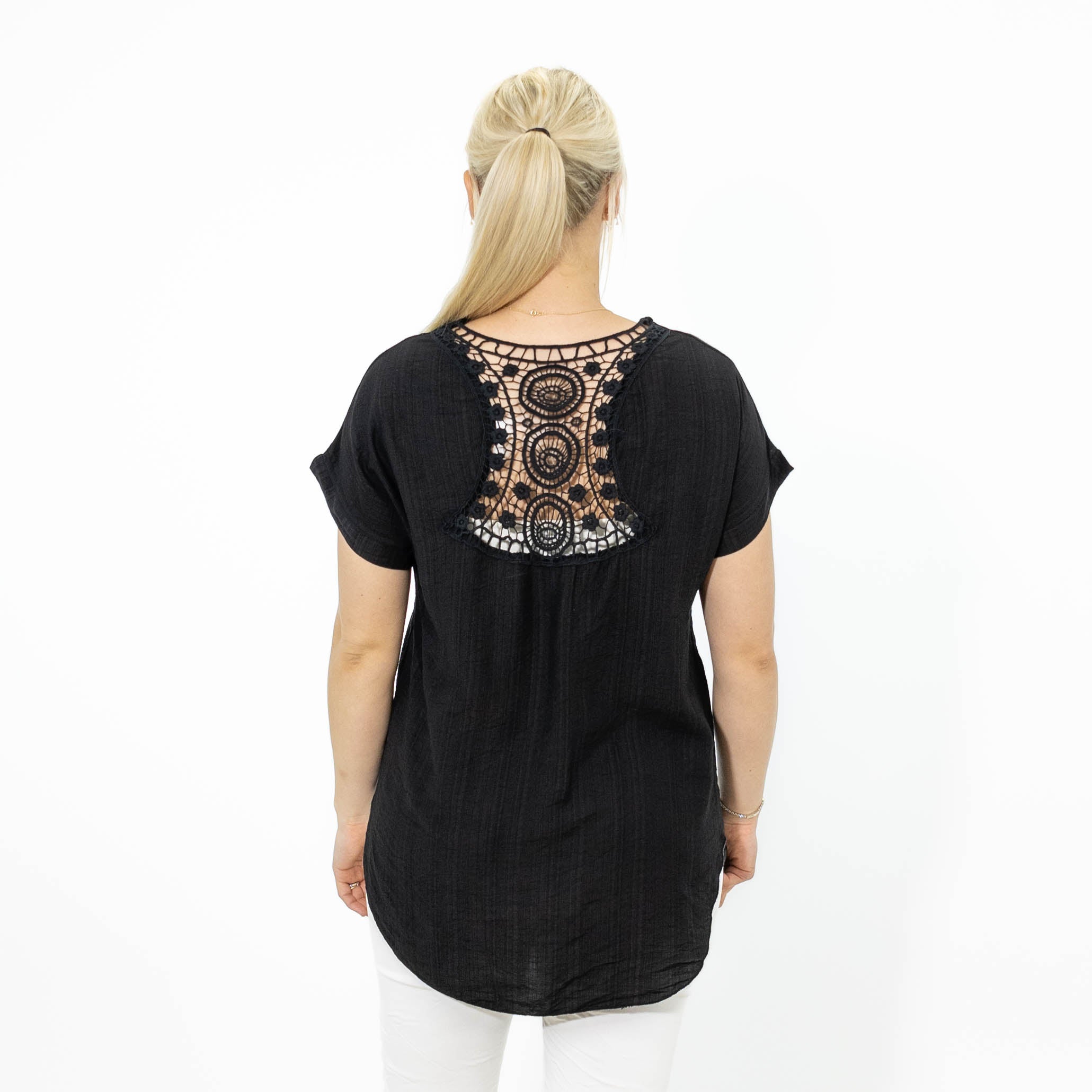 Fanny overdel, Sort
