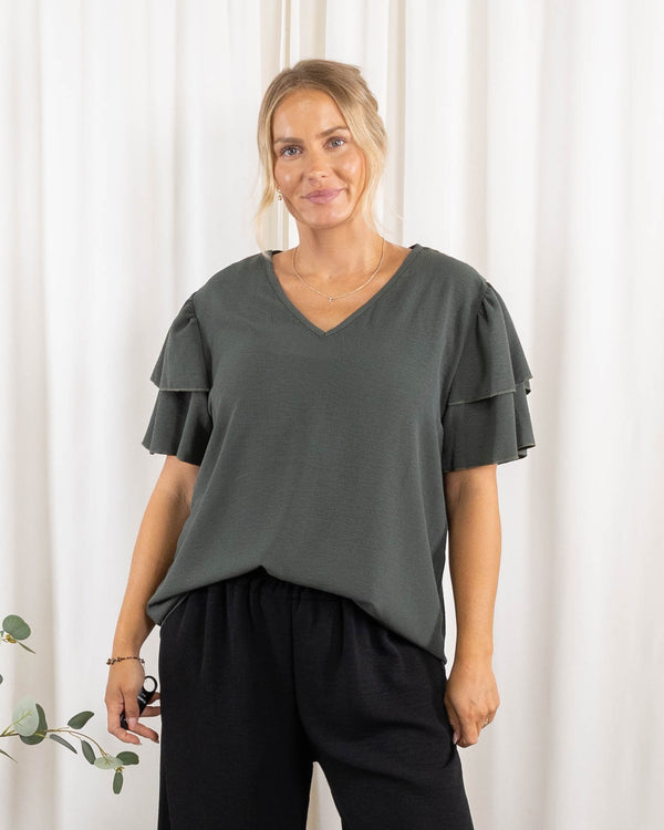 Sage overdel, Khaki