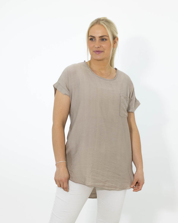 Fanny overdel, Taupe