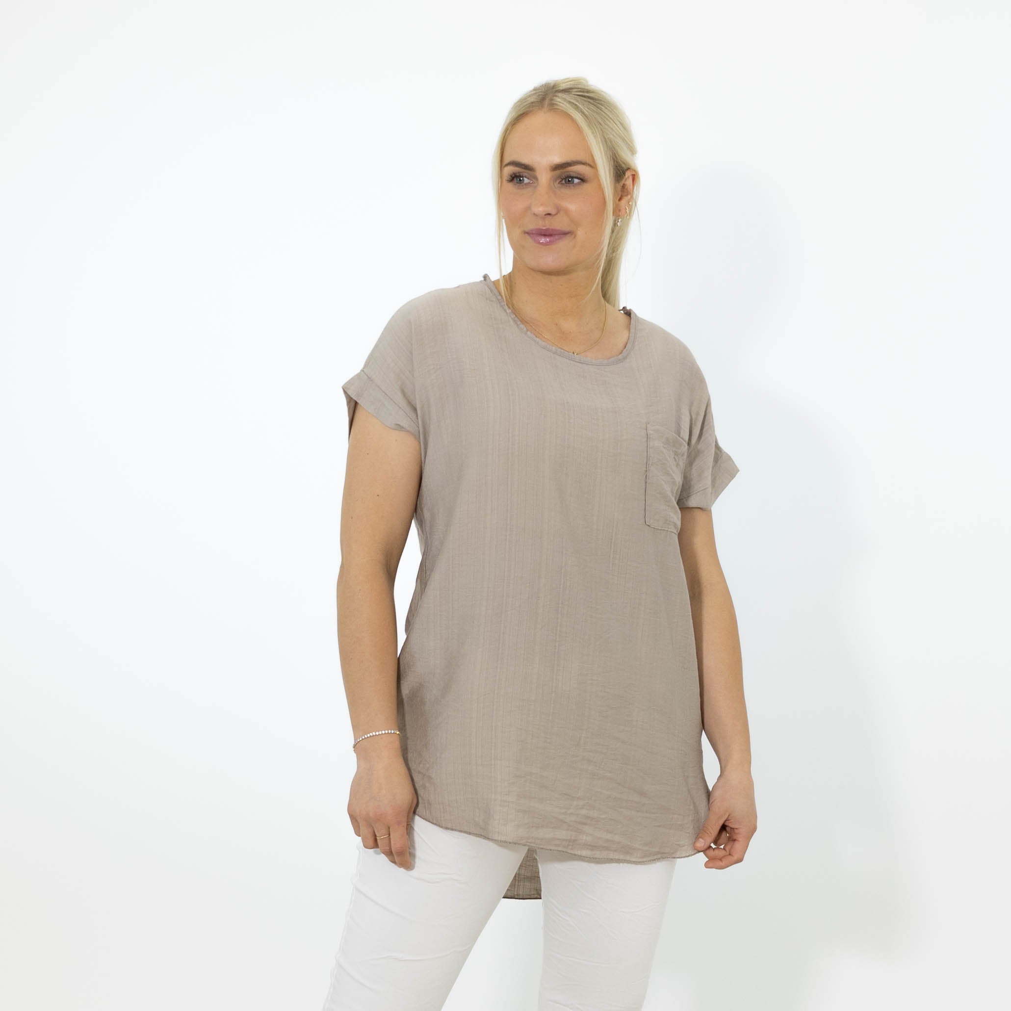 Fanny overdel, Taupe