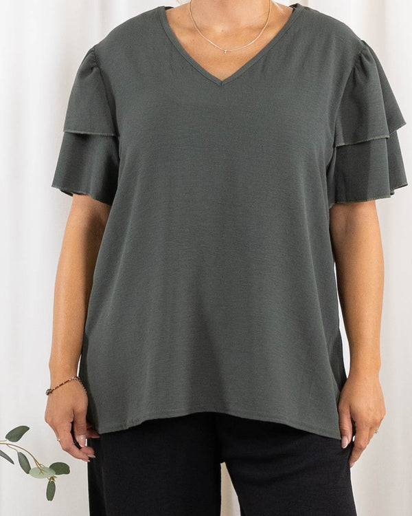 Sage overdel, Khaki