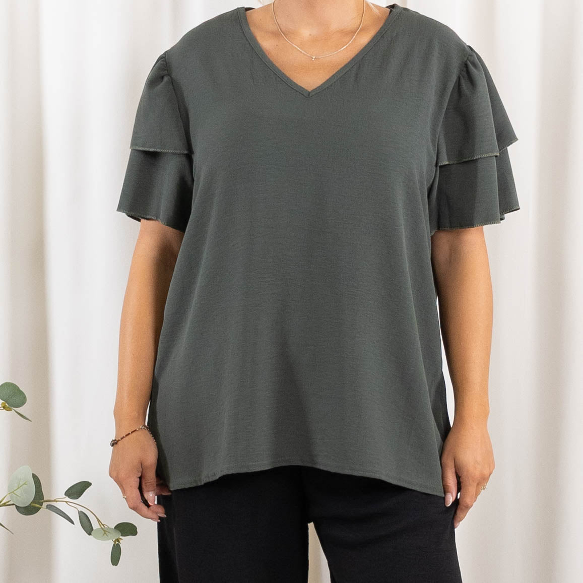Sage overdel, Khaki