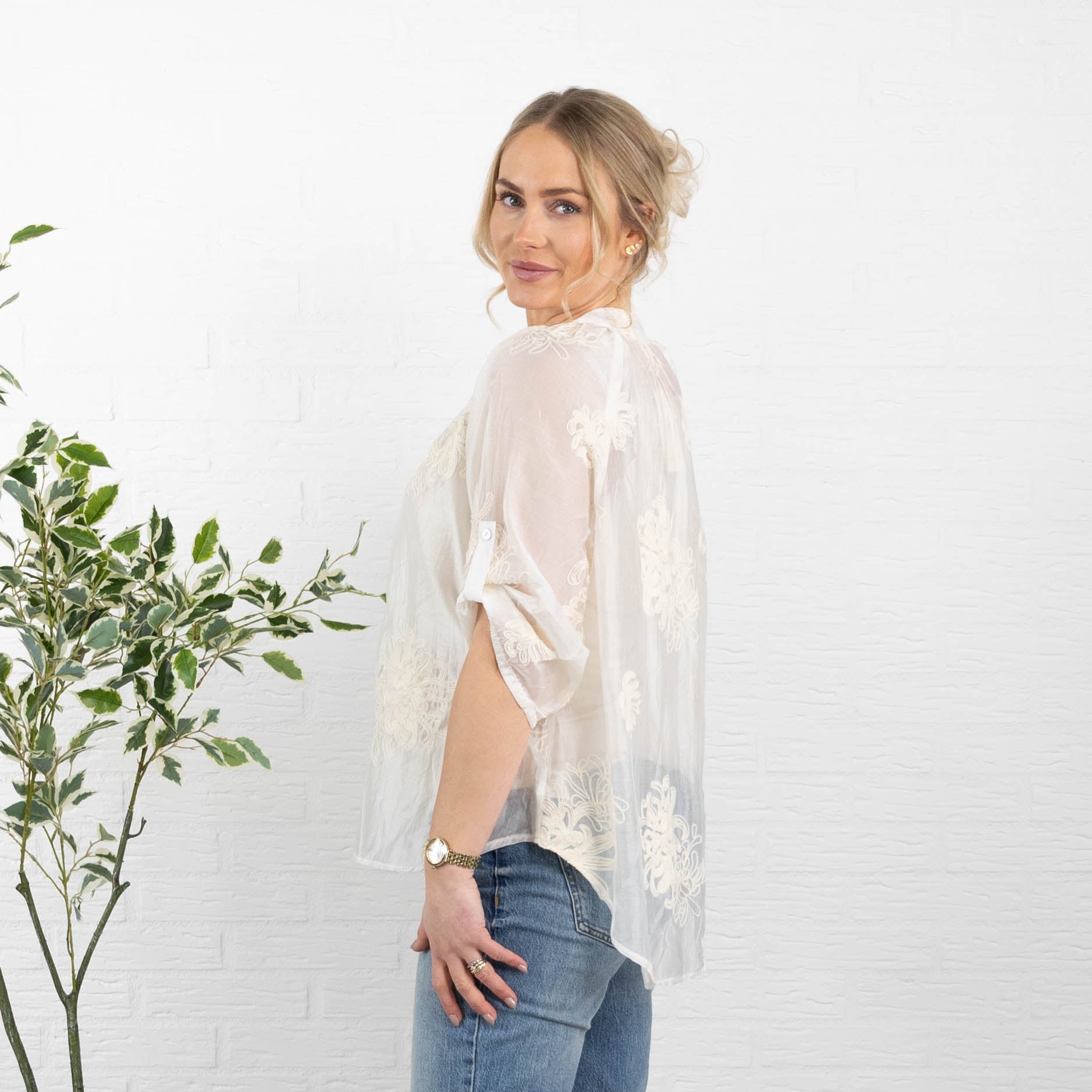 Tanja overdel, Råhvid