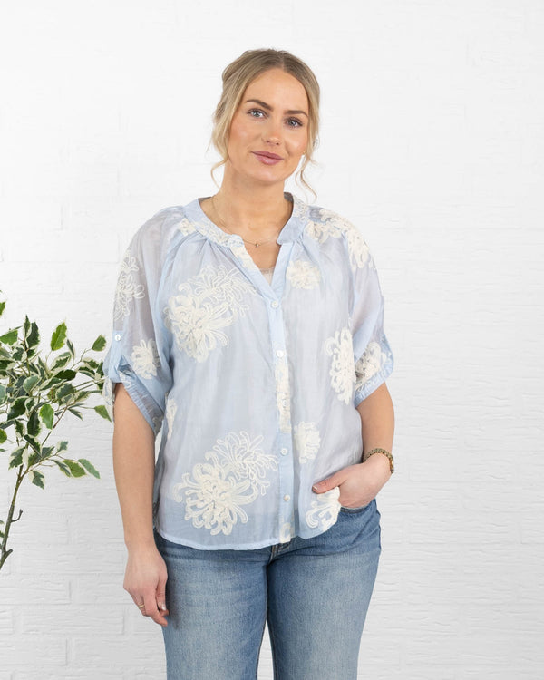 Tanja overdel, Lyseblå
