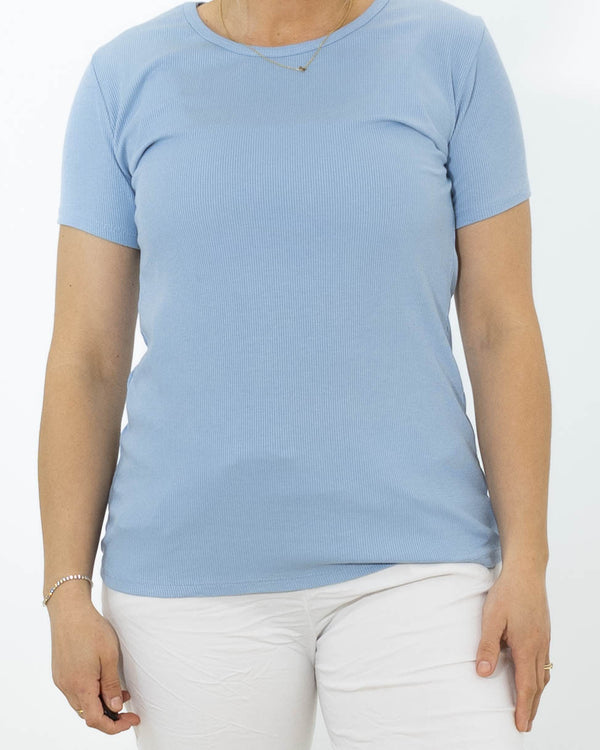 Ava t-shirt, Lyseblå