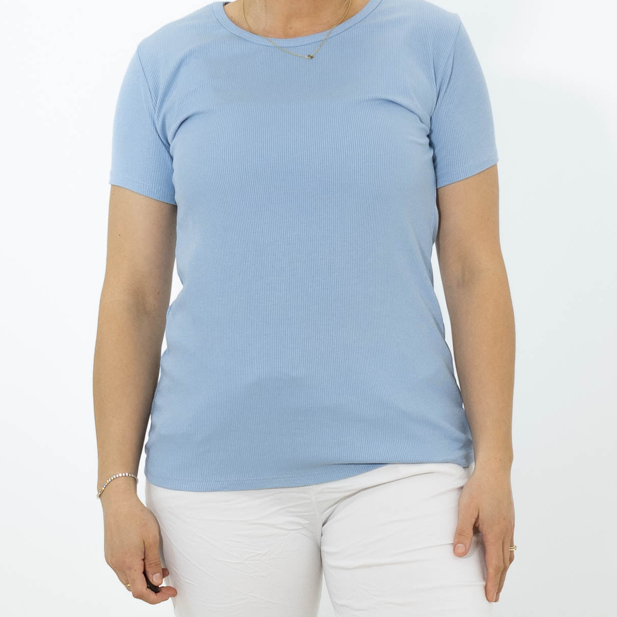 Ava t-shirt, Lyseblå