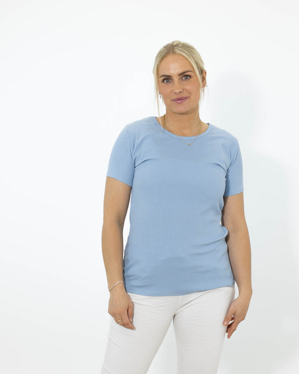 Ava t-shirt, Lyseblå