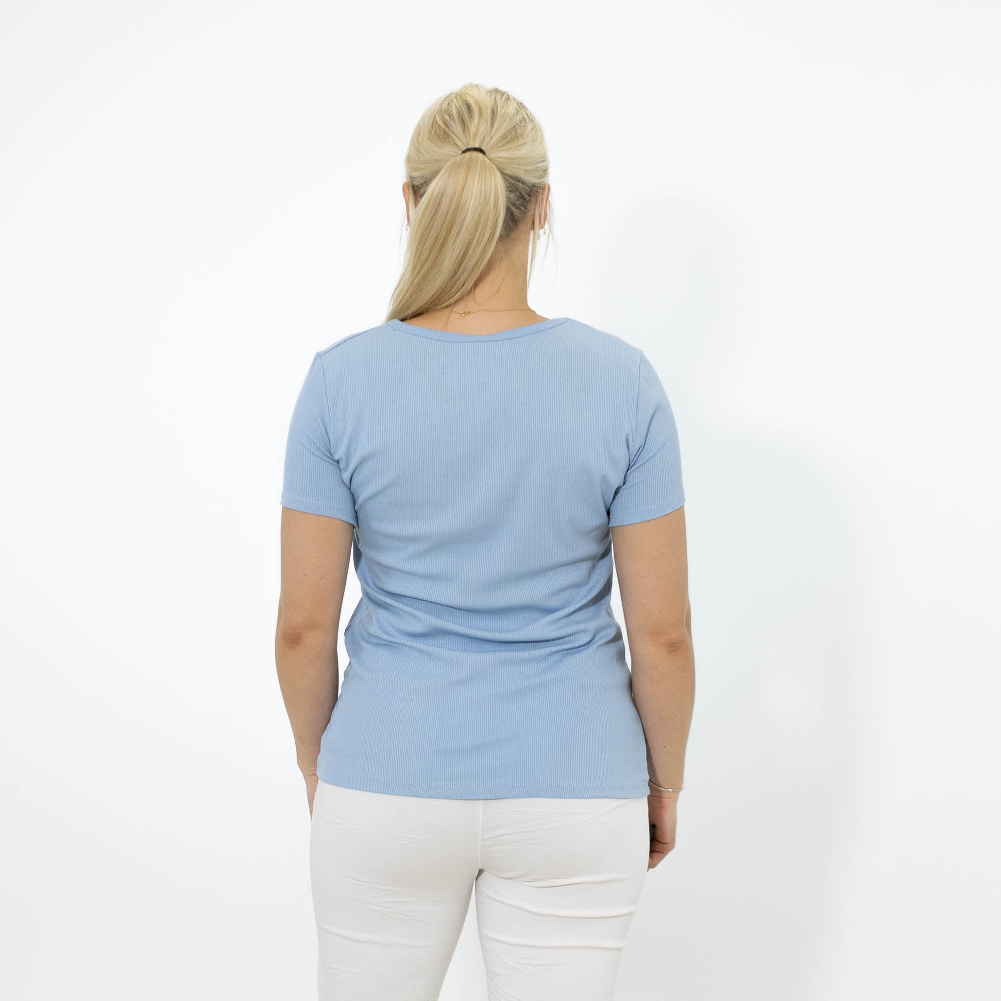Ava t-shirt, Lyseblå
