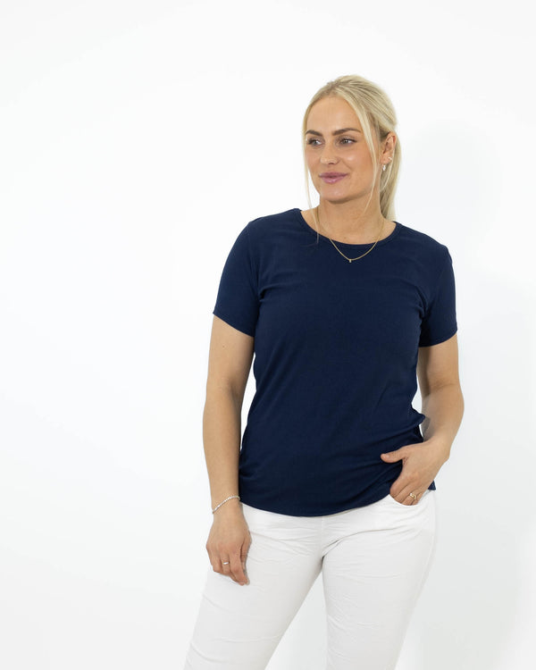 Ava t-shirt, Navy