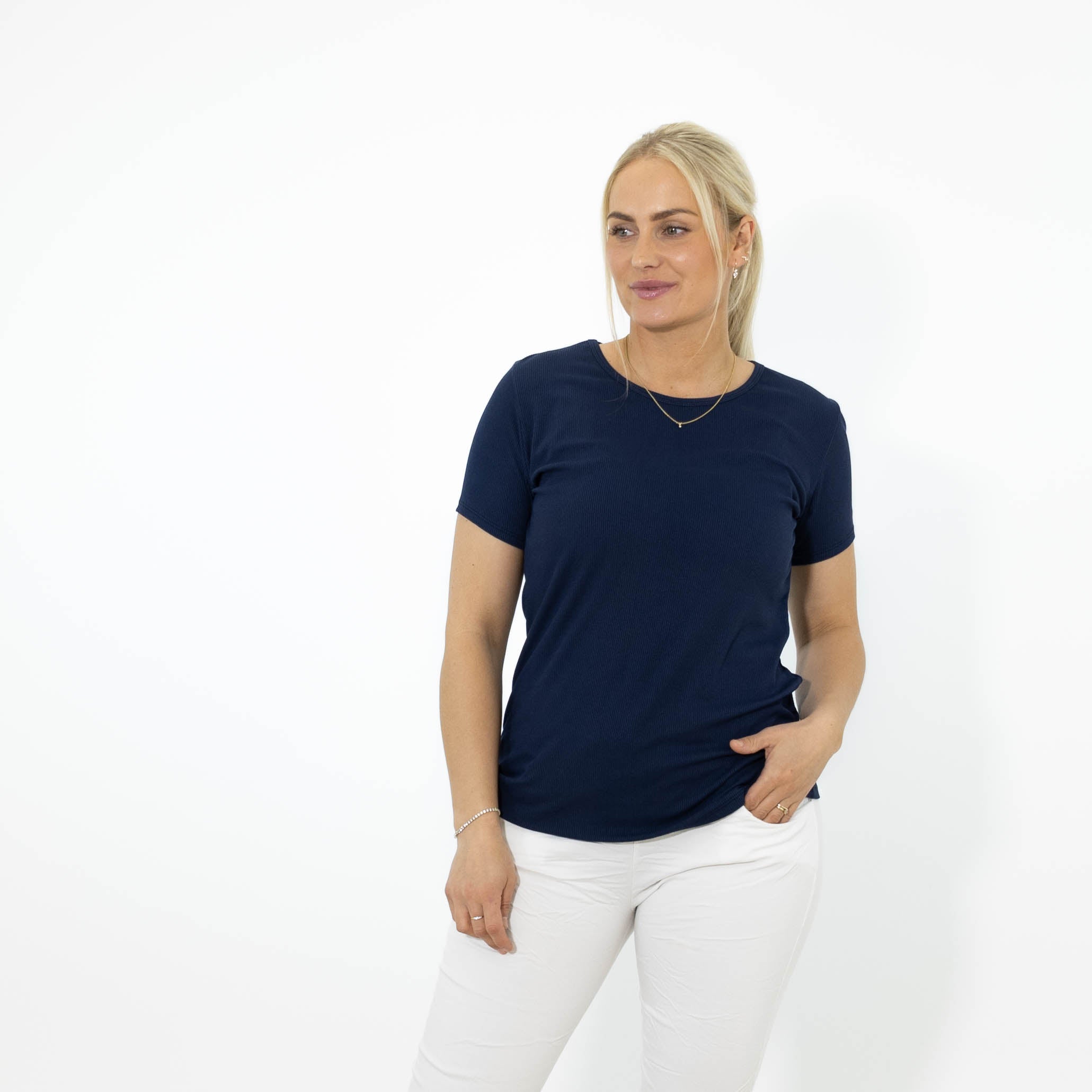 Ava t-shirt, Navy