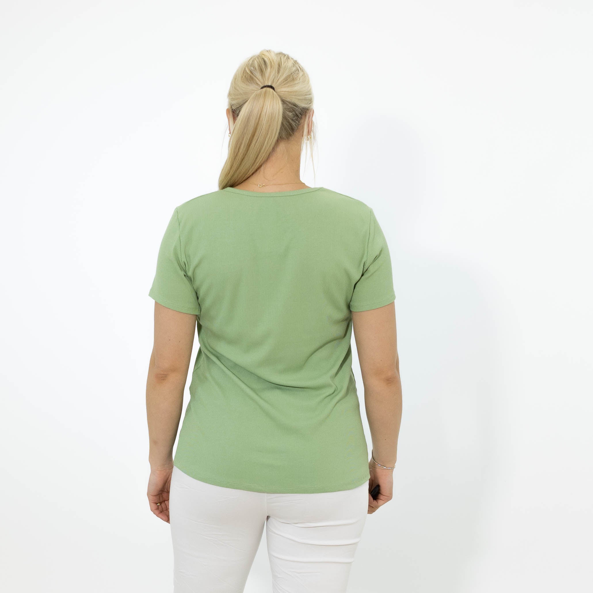 Ava t-shirt, Lys khaki