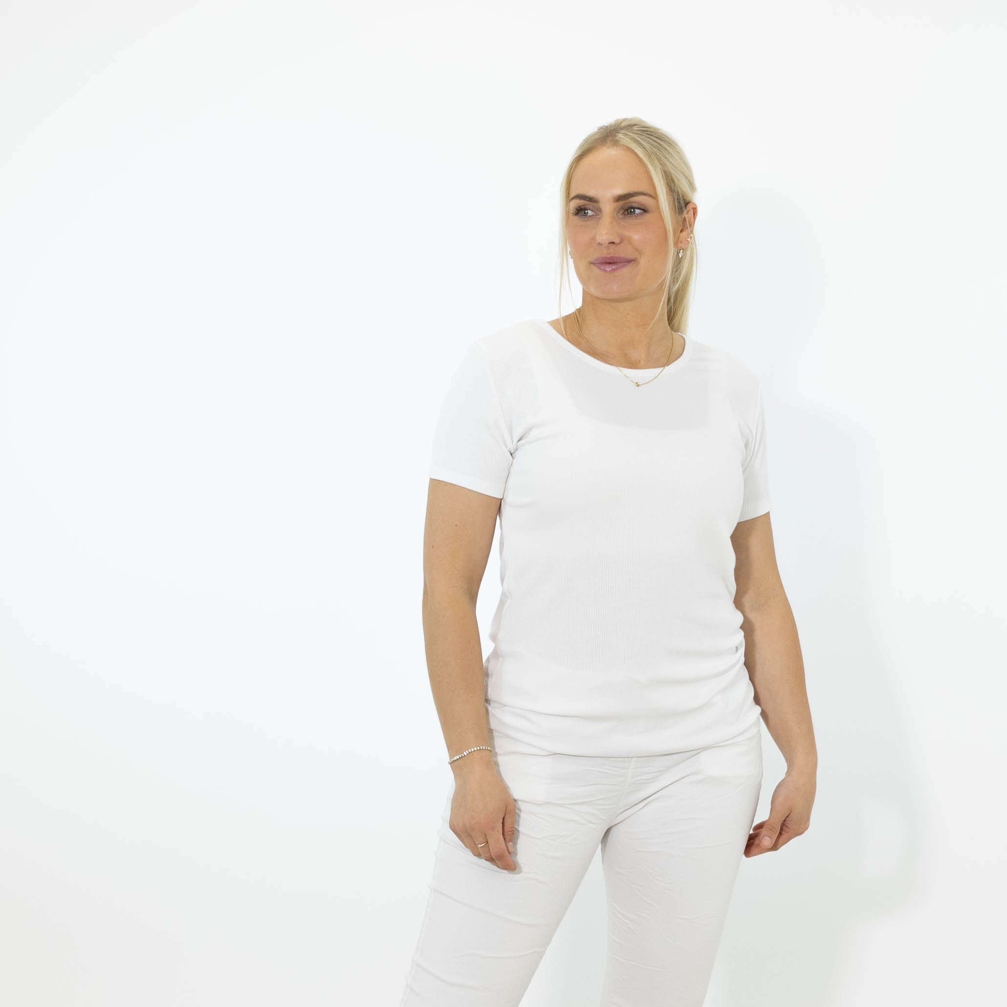 Ava t-shirt, Hvid