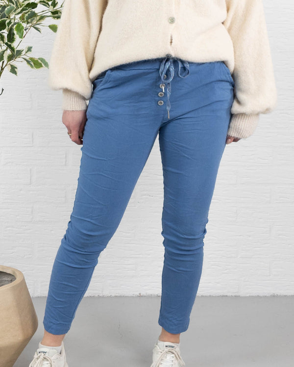Holly bukser, Blå