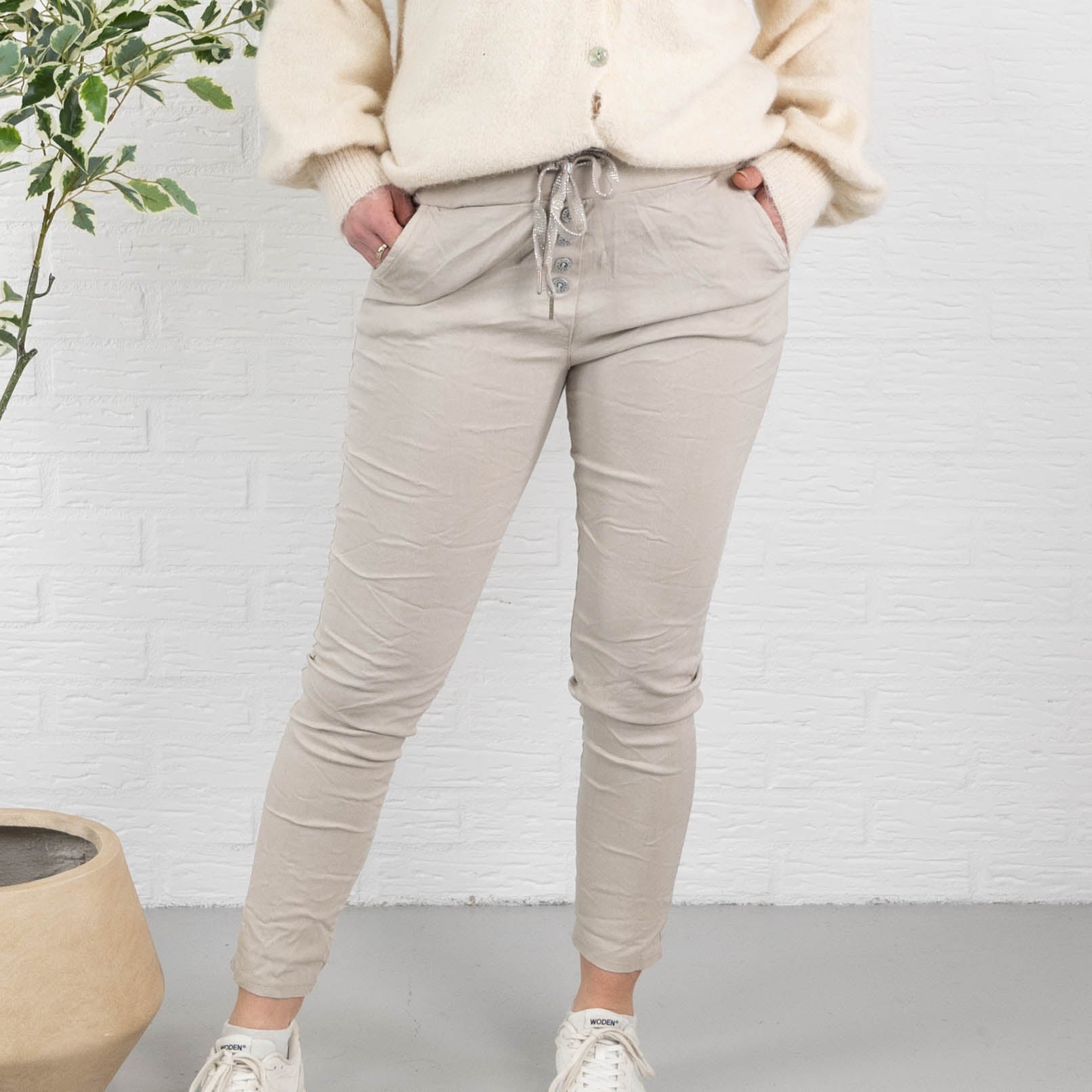 Holly bukser, Beige