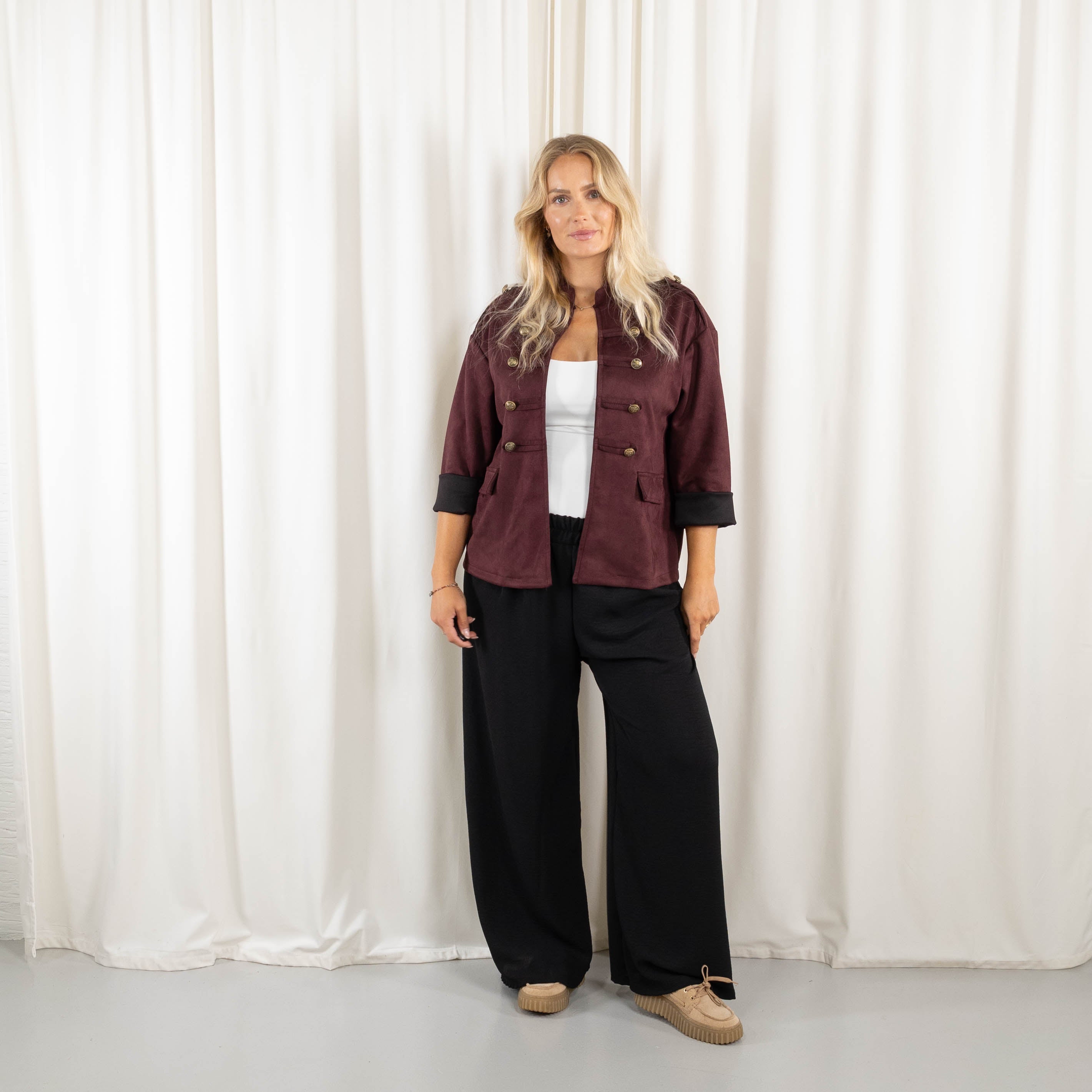 Beka blazer, Bordeaux