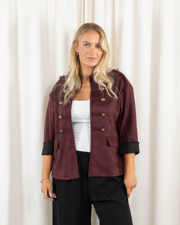 Beka blazer, Bordeaux