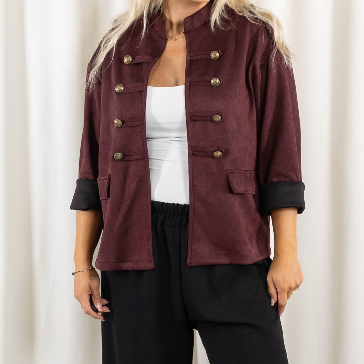 Beka blazer, Bordeaux