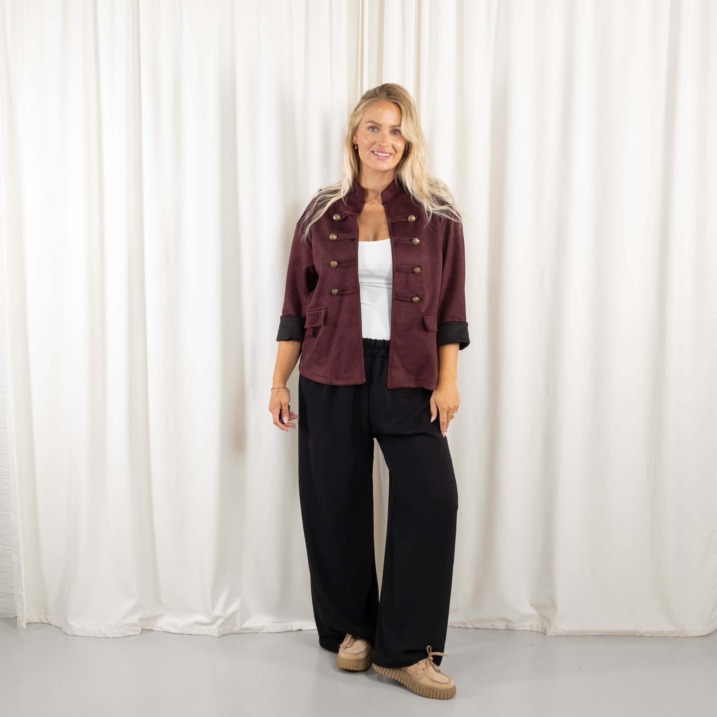 Beka blazer, Bordeaux