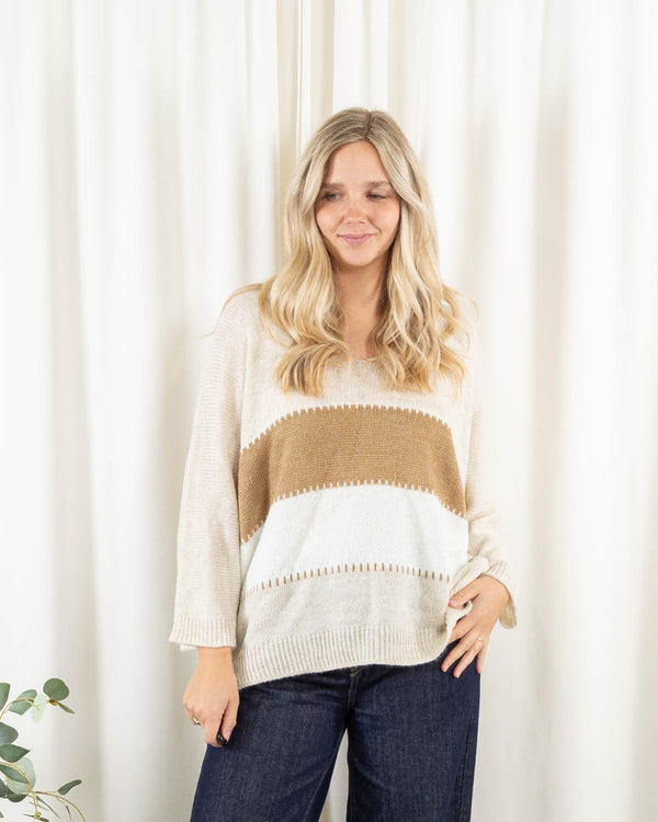 Bettina strik, Beige