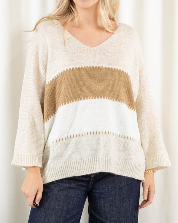 Bettina strik, Beige