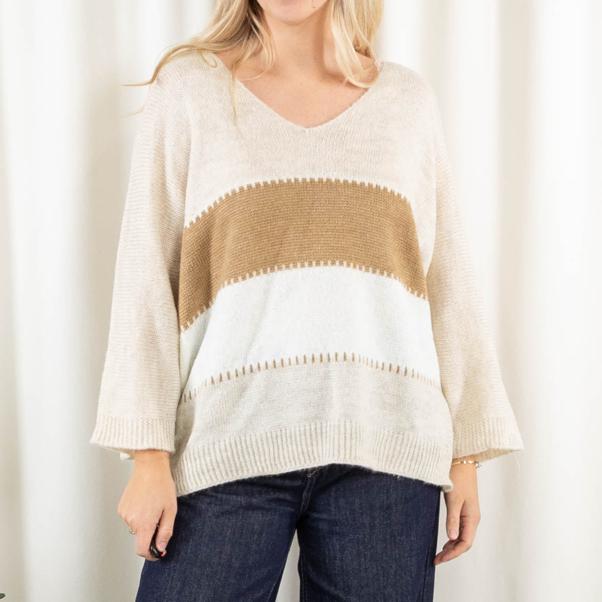 Bettina strik, Beige