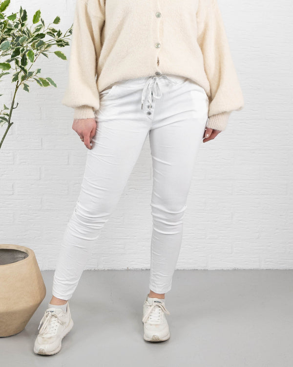 Holly bukser, Hvid