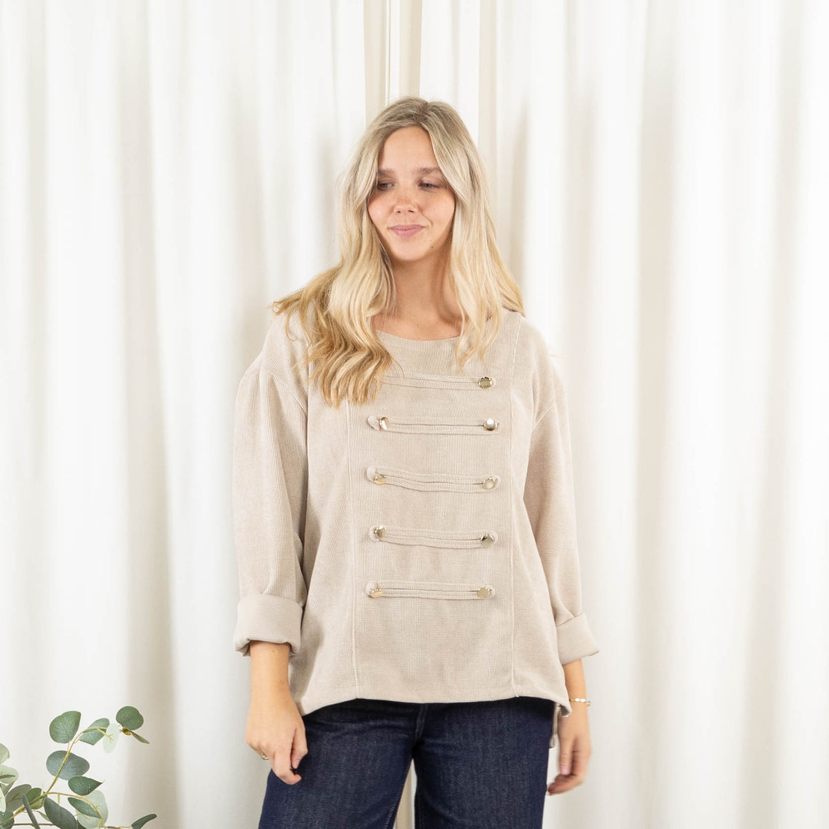 Alberte overdel, Beige