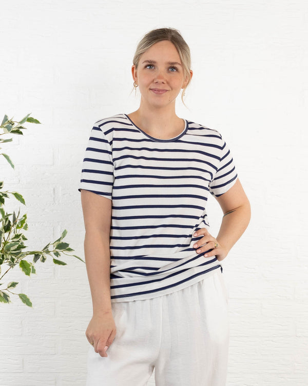 Alina t-shirt, Hvid