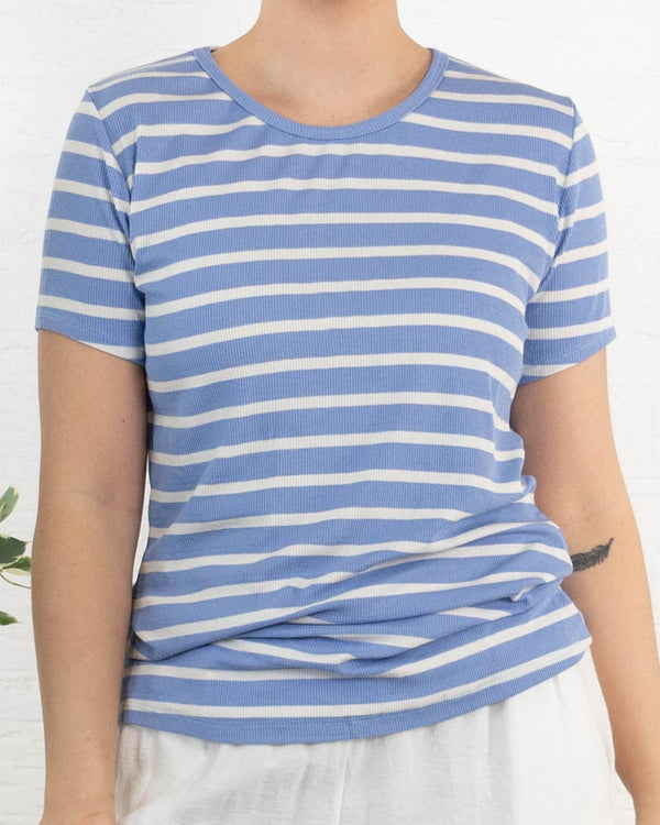 Alina t-shirt, Lyseblå