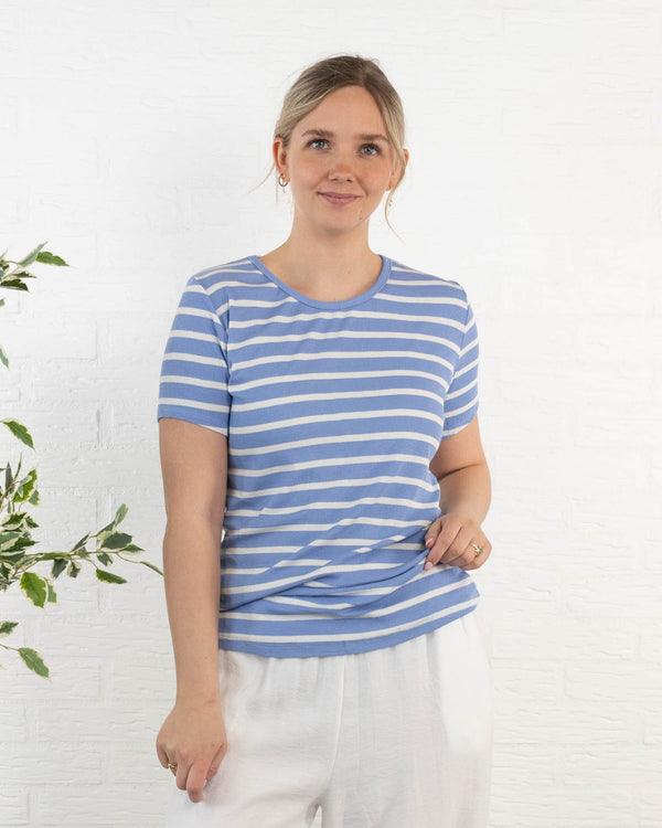 Alina t-shirt, Lyseblå