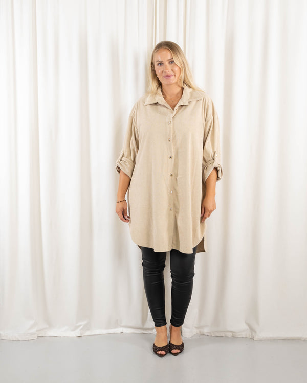 Enya tunika/skjorte, Beige
