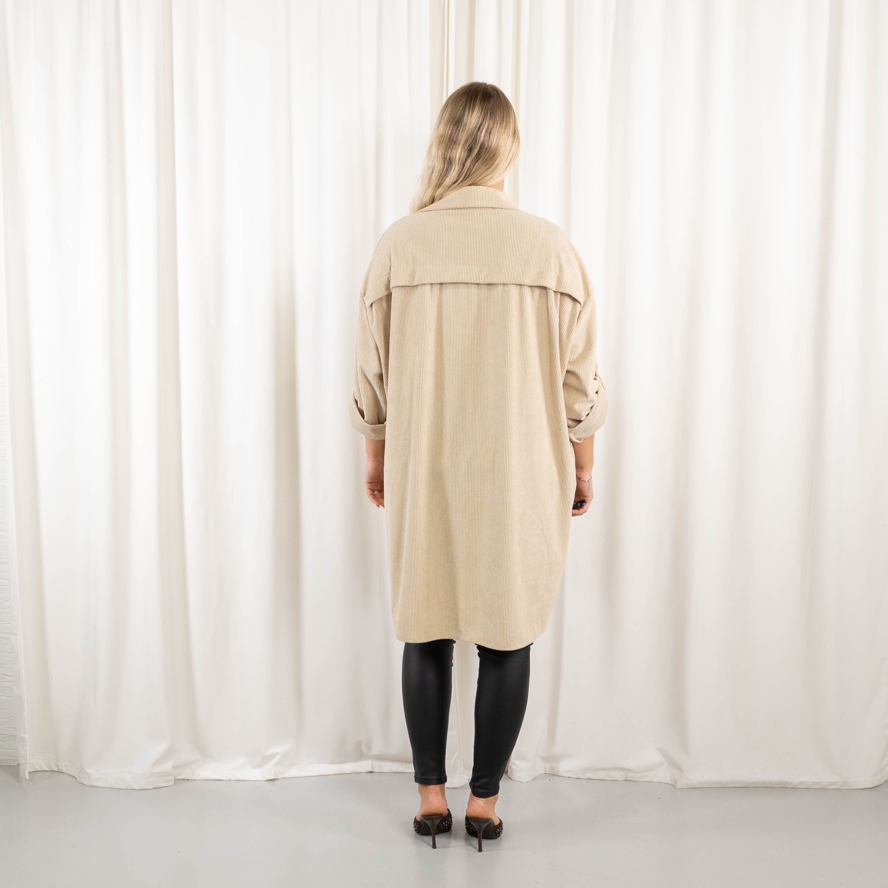 Enya tunika/skjorte, Beige