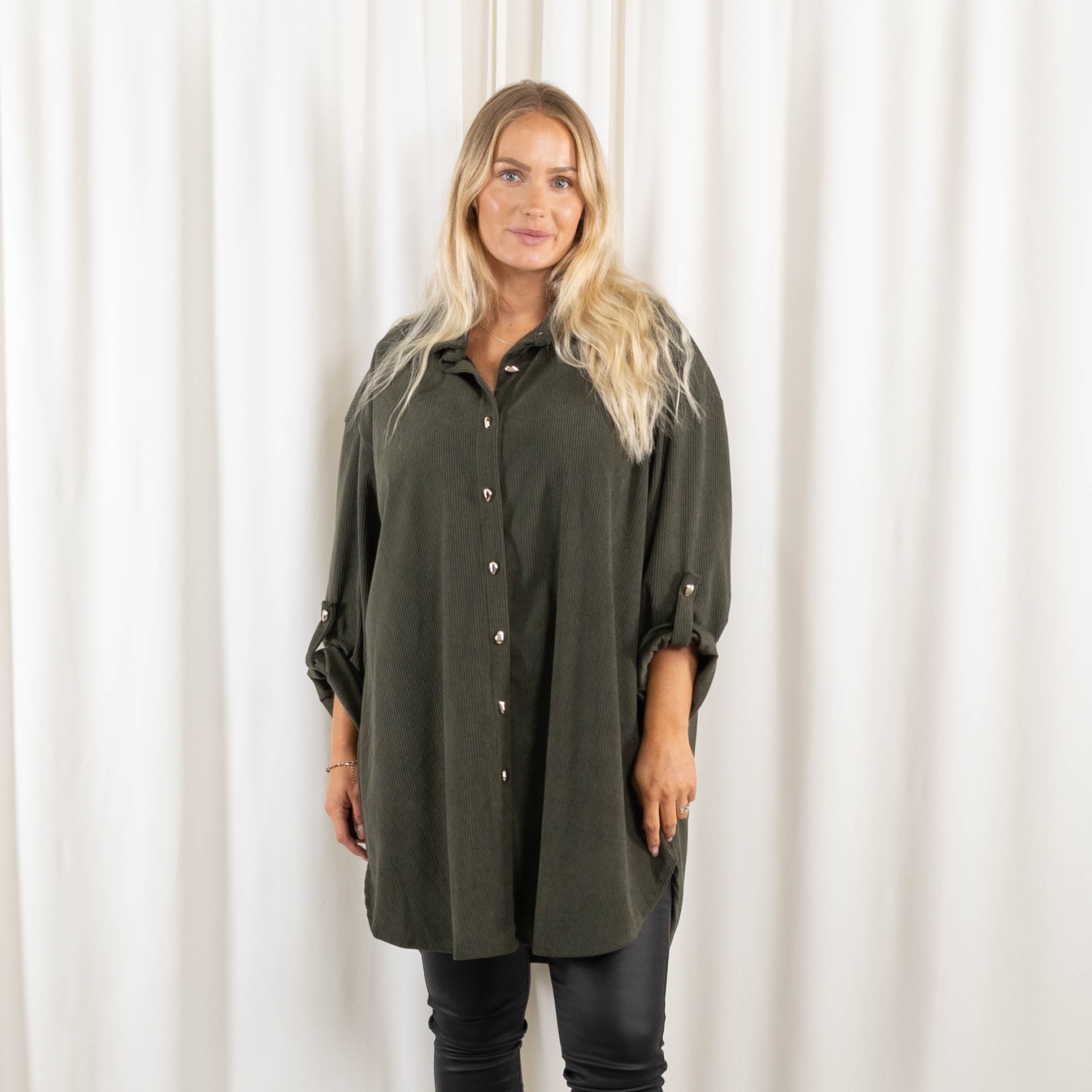 Enya tunika/skjorte, Khaki