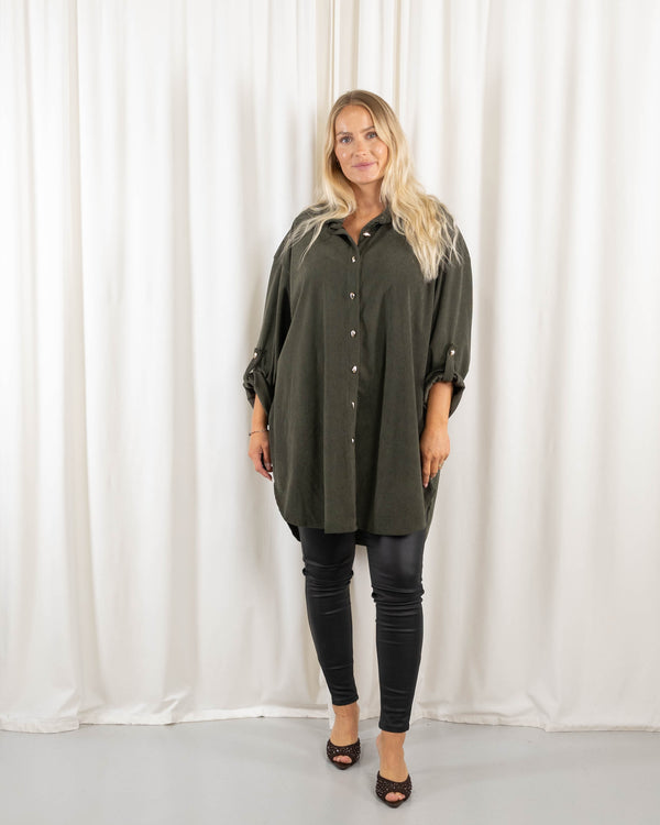 Enya tunika/skjorte, Khaki