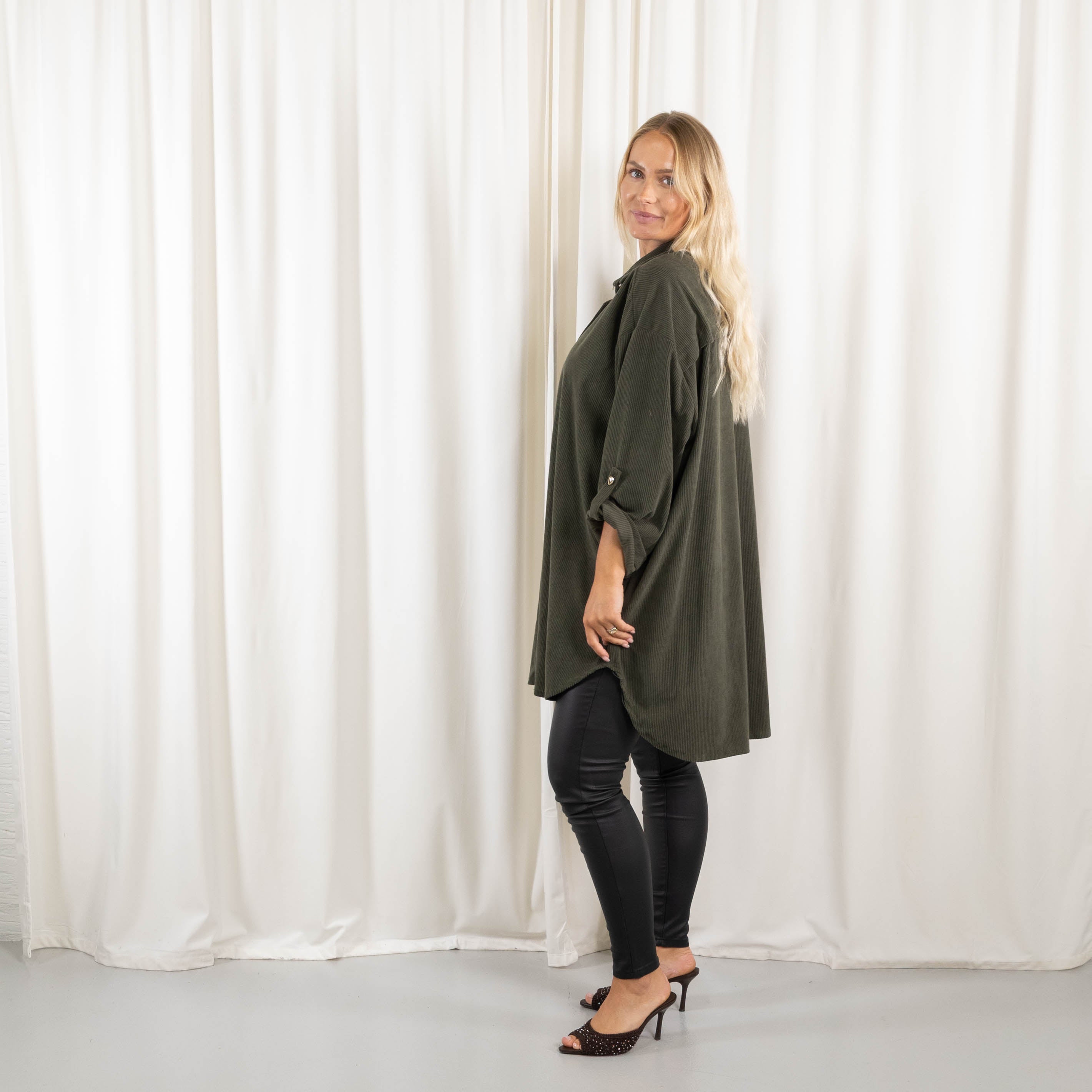 Enya tunika/skjorte, Khaki