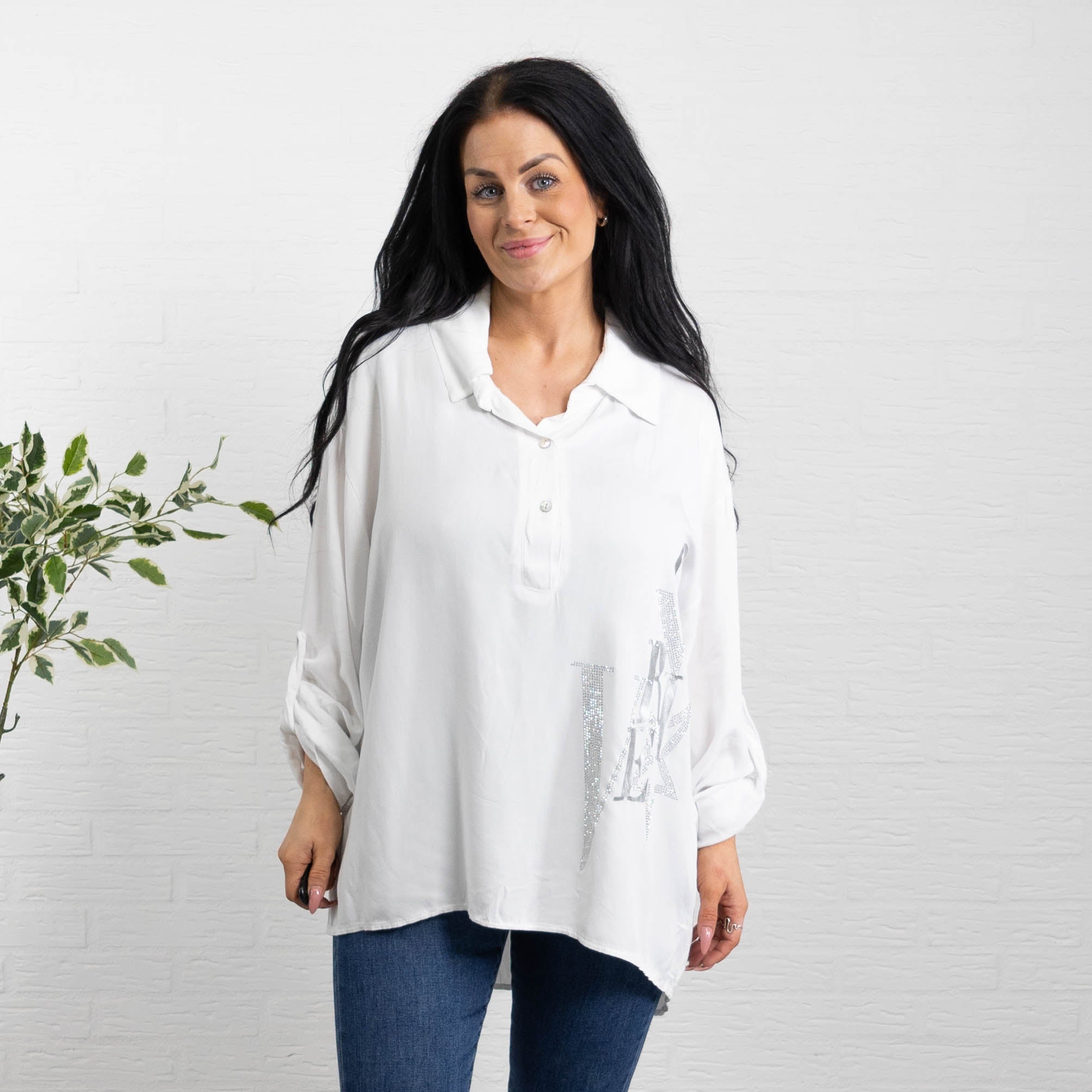 Jordan overdel, Hvid